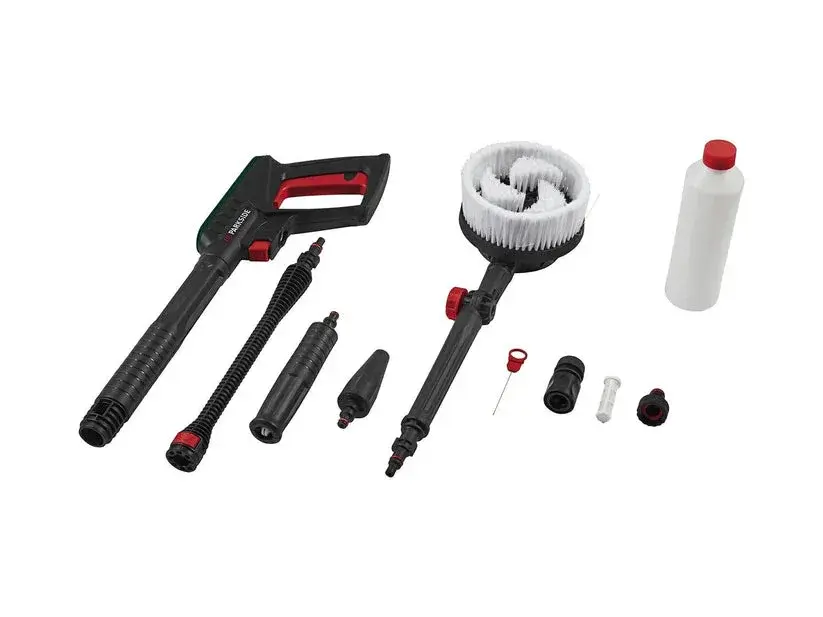 Accessoires inclus avec le nettoyeur haute pression Parkside
